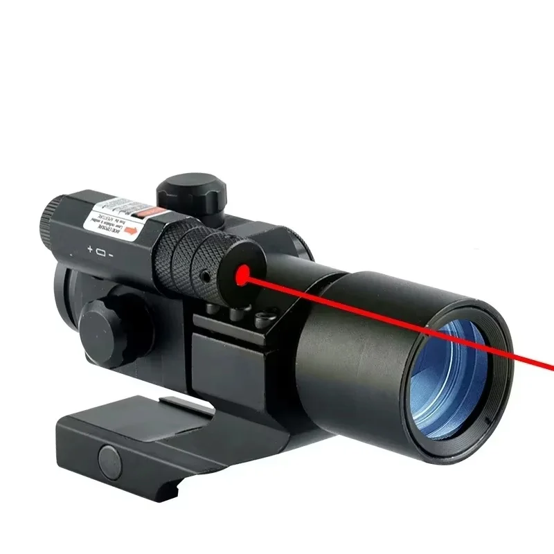 Red/Green Dot Sight with Laser Tactical Optical Sight Adjustable Brightness Outdoor Sports Hunting Sight
