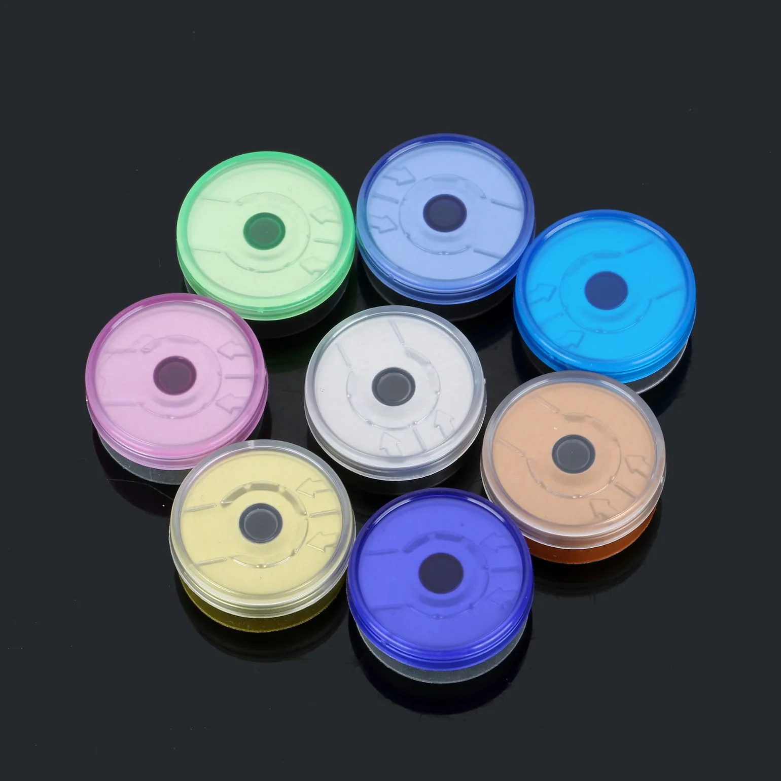 Crimping Aluminum Cap 38mm,45mm Metal Screw Caps For Wide Mouth Tablet Glass Bottle