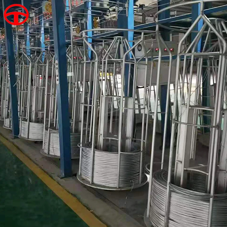 Hot dipped galvanizing wire machine galvanized wire production line with professional technology