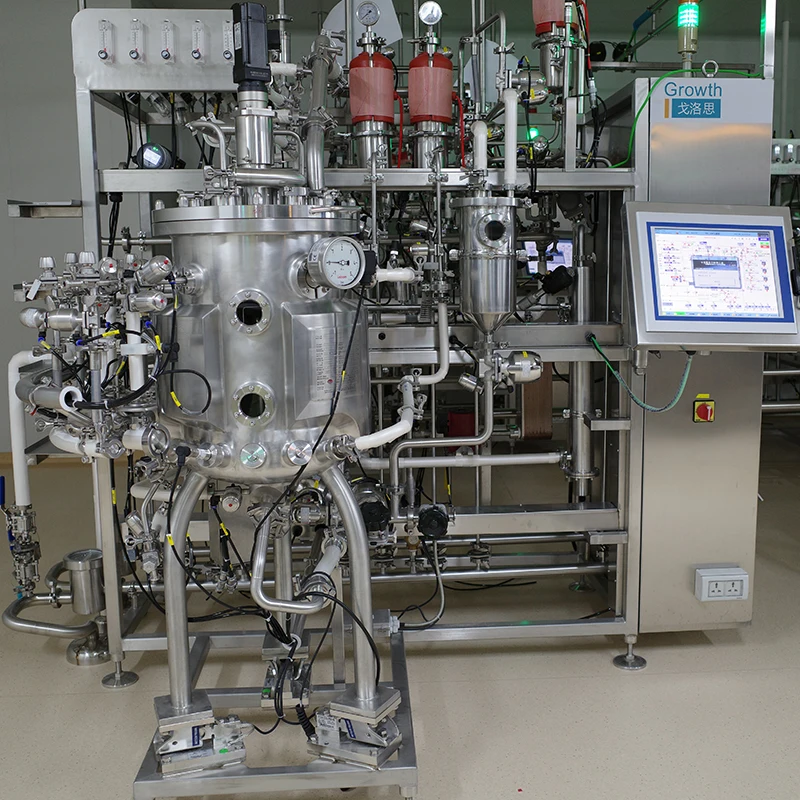 20L 100L 400L Stainless Steel Biological Life Sciences Cell Culture Vaccine Production Equipment Fibra Disk Bioreactor for Lab