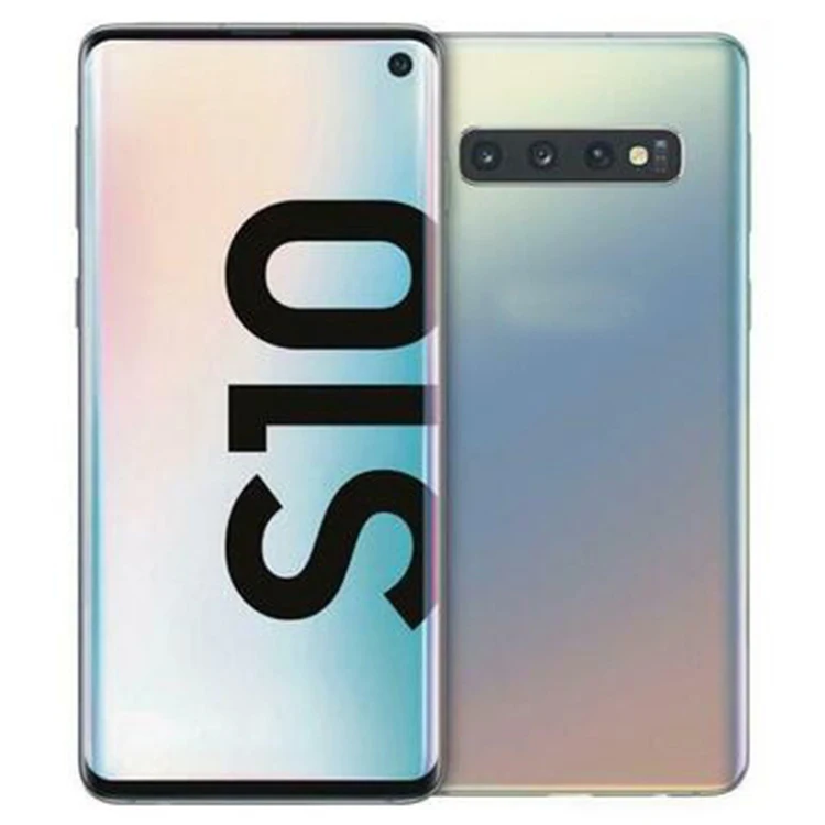 Для Samsung Galaxy S10 G973F G973U Восстановленный 6,1 дюймов Восьмиядерный 8 ГБ ОЗУ 128 Гб ПЗУ 16 МП 4G LTE разблокированный телефон 1 шт.