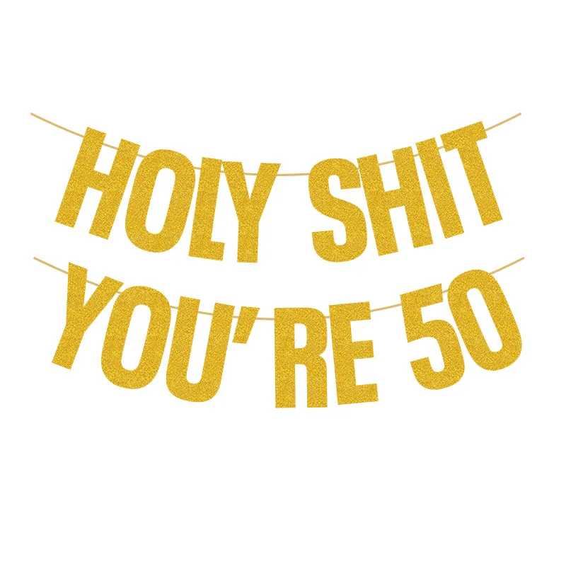 Customize Happy Birthday Banners Print Hanging Banner Paper Flags Colorful for Birthday Decoration Party Favors