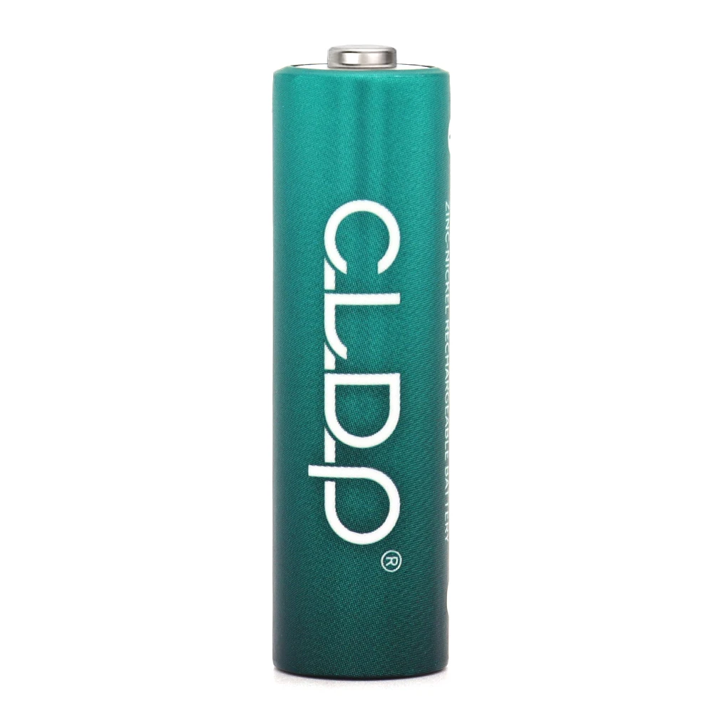 High quality CLDP 1.6v 800mWh Zinc Nickel double a rechargeable batteries bulk with logo brand