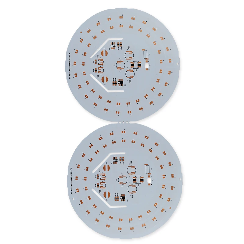 Led pcb 94V0 алюминий подложки с osp и белый припой маска используется для лампочки