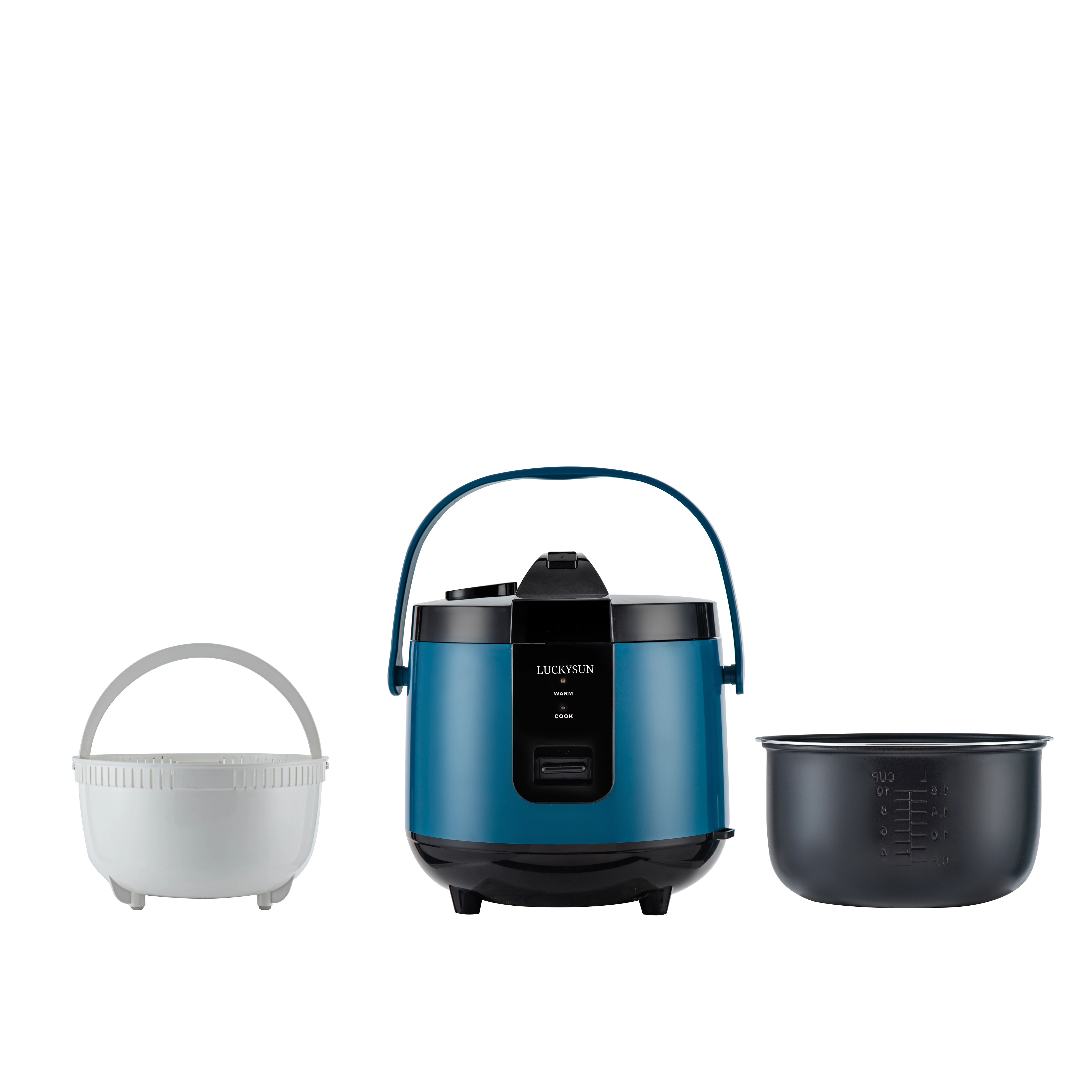 Chinese  manufacturer plastic shell portable electric rice cooker 1.8L for home restaurant