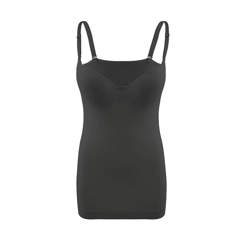 
Superior quality padded camisole with shelf bra comfortable tank top with mould cup for Women 