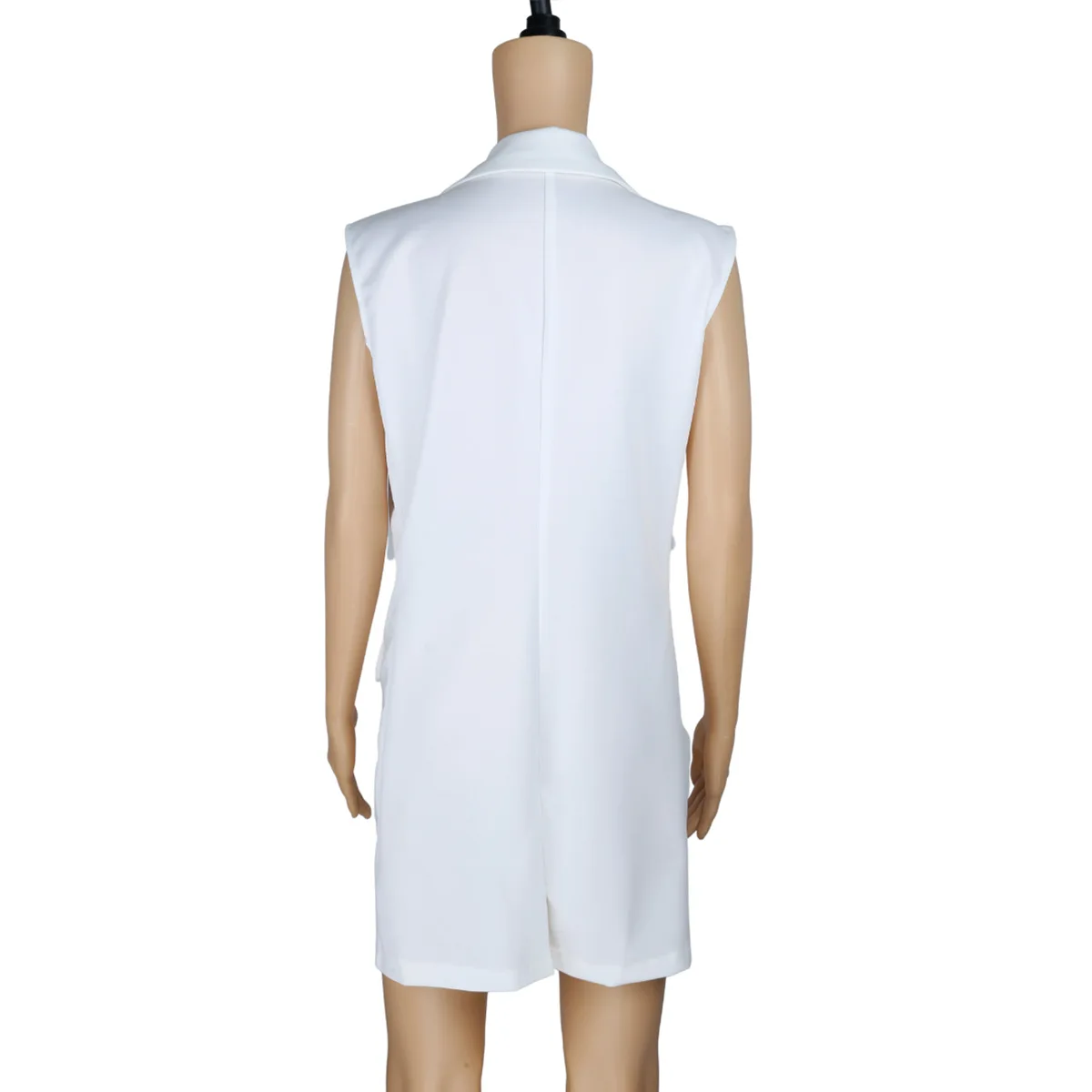 Wholesale Customized Good Quality Business Temperament White Suit Formal Vest Thin Jacket