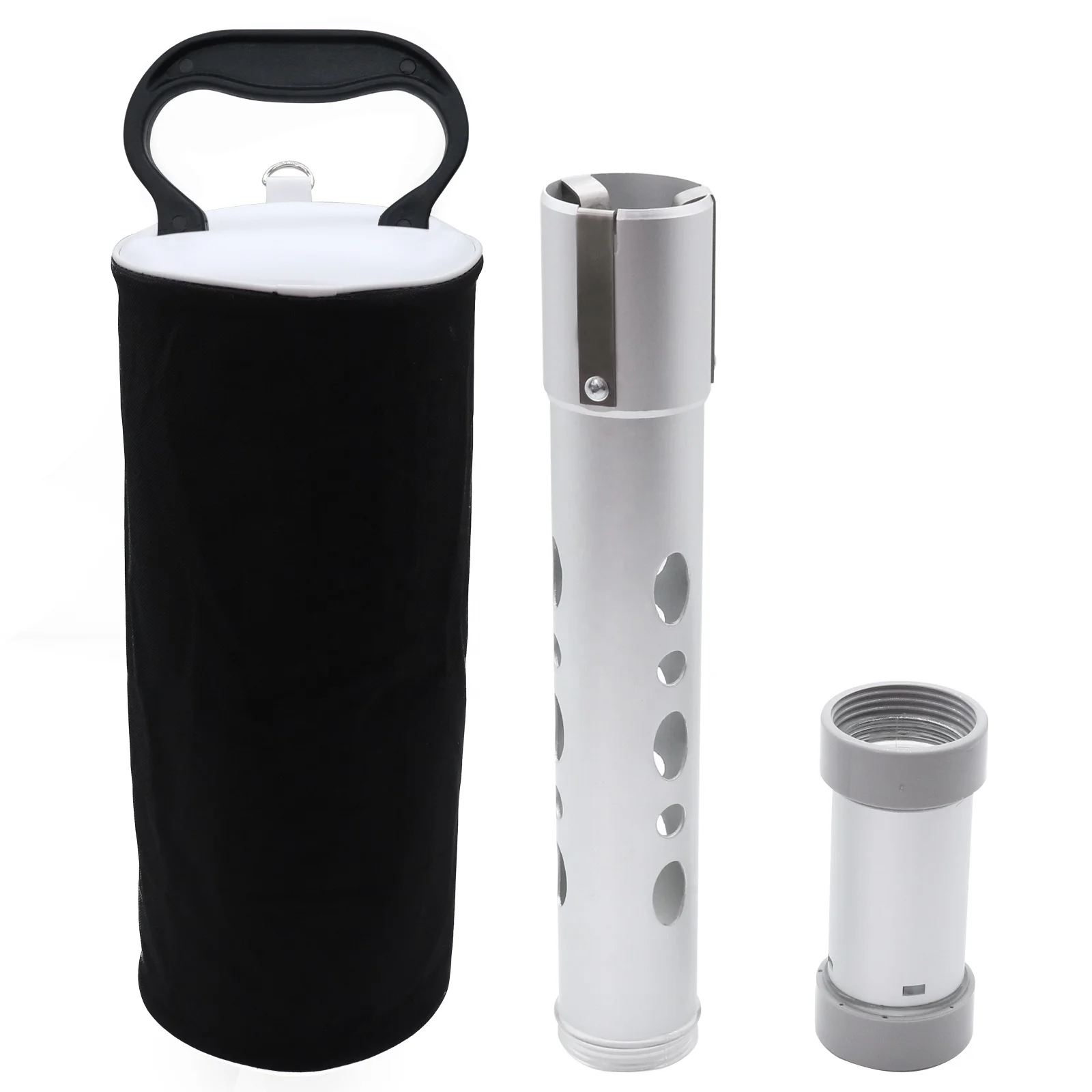 Frame Holds Up To 70 Balls Golf Ball Retriever Shag Bag Detachable Collector And Portable Pocket Golf Ball Picker With Handle