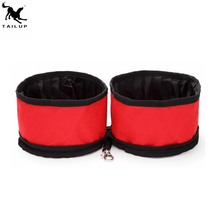 Wholesale Pet Supplies Dog Food Bowl Collapsible Waterproof Pet Bowl