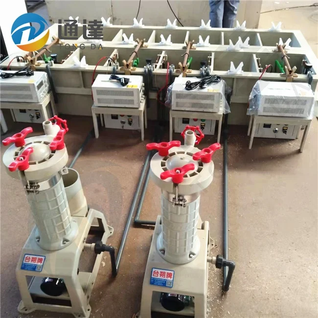 Galvanizing equipment titanium anodizing rack chroming machine for sale