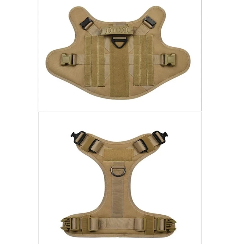 Tactical Durable Tactical Front Lead Sublimation Blank Nylon Adjustable No Pull Quick Fit Heavy Duty Camo Dog Harness