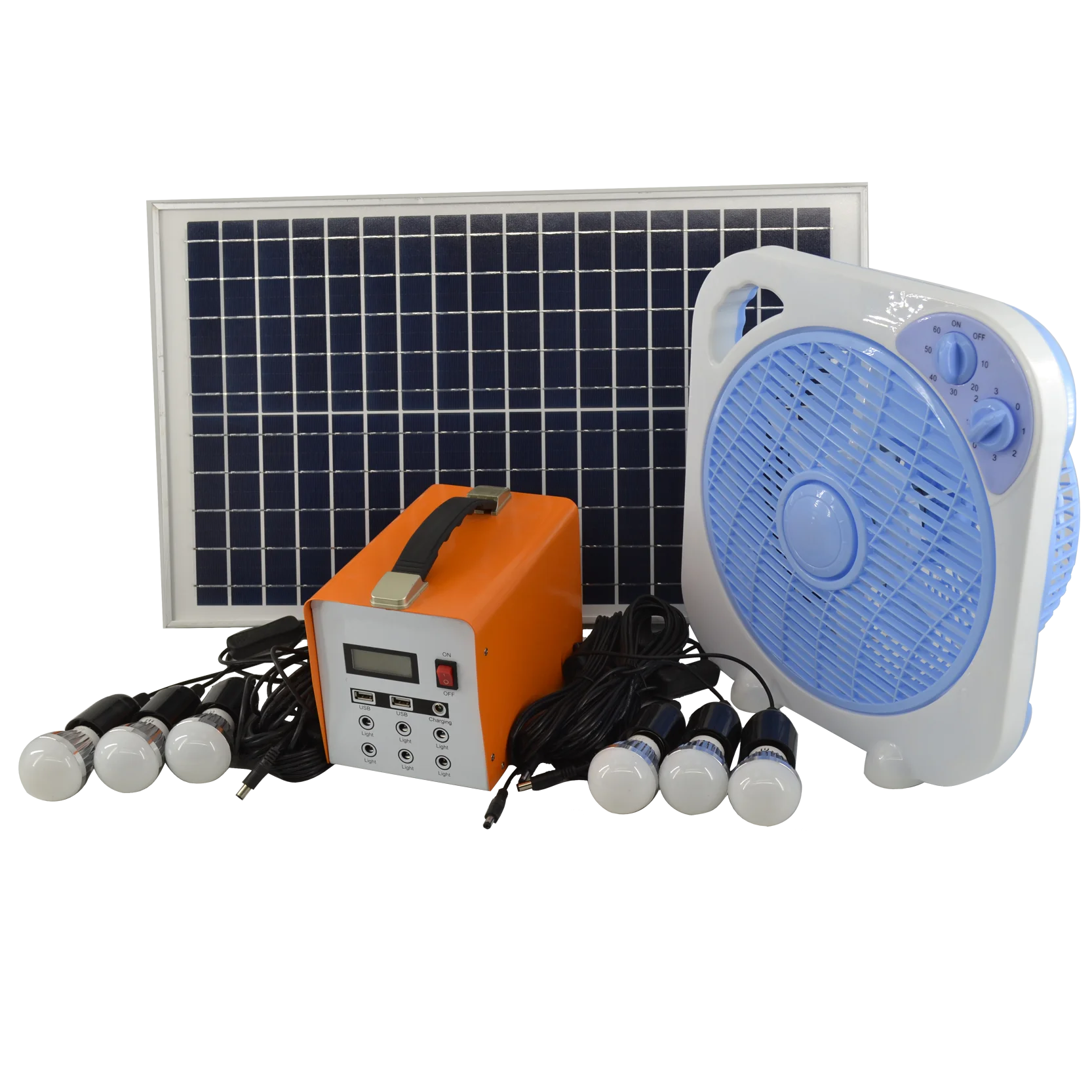 Hot sell 30W 20W 10W solar power kits for Latin American countries