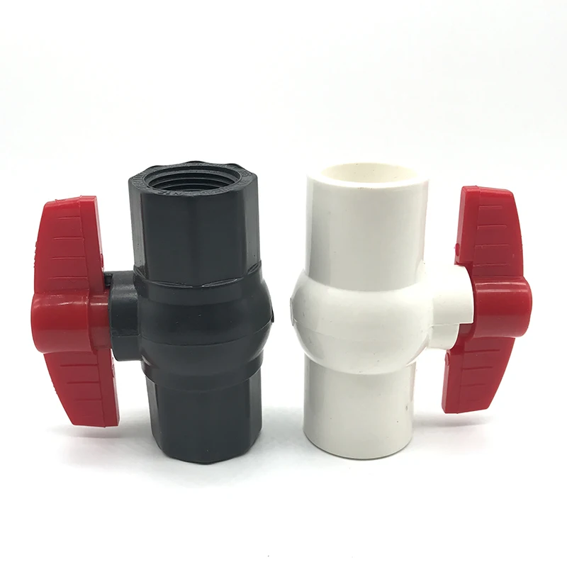 High Quality PN16 Socket/Thread 1/2'- 4' Water Ball Valve PVC Ball Valve With China Cheap Price