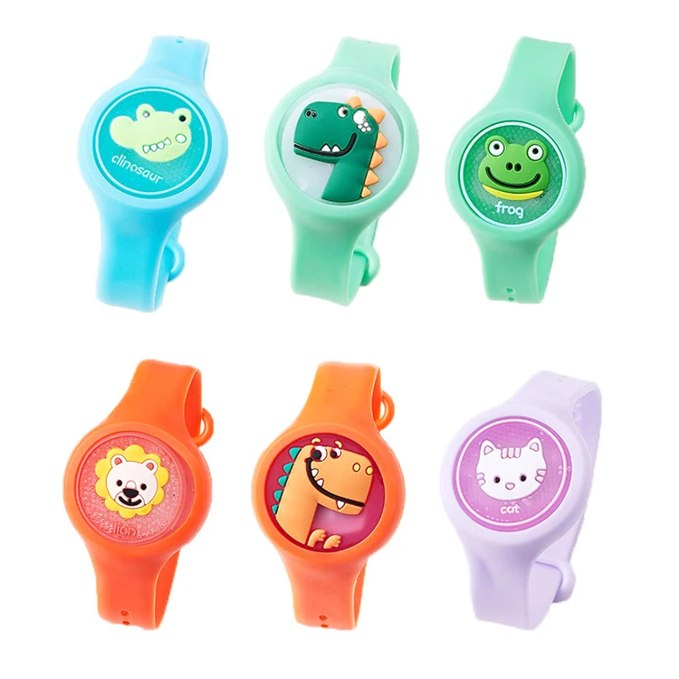 Exquisite Structure Manufacturing Cartoon Mosquito Repellent Bracelet For Girls