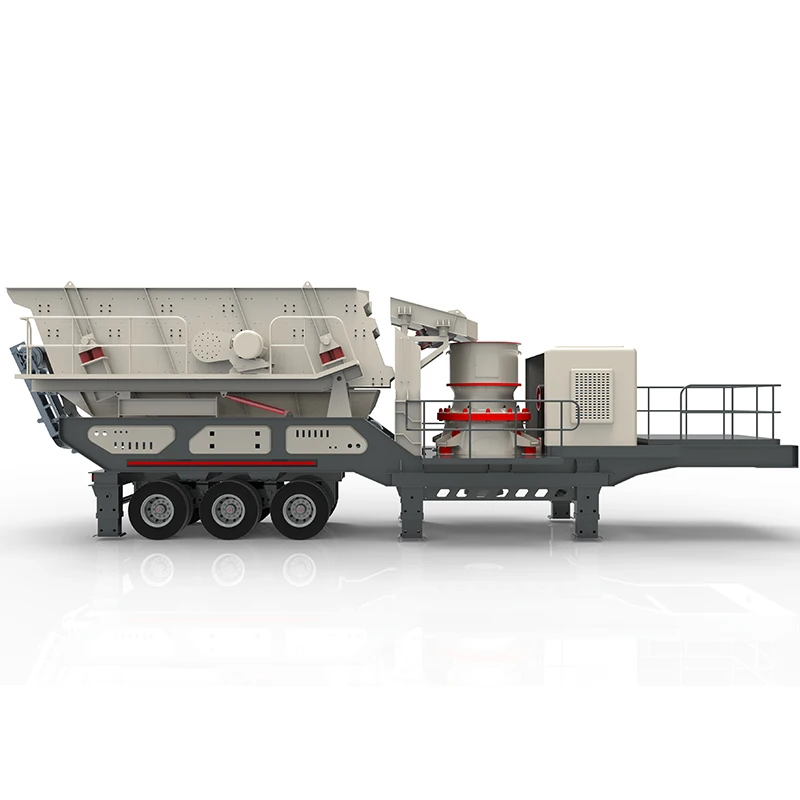 Use flexible and adaptable truck mobile jaw crusher and reliable mobile cone crusher