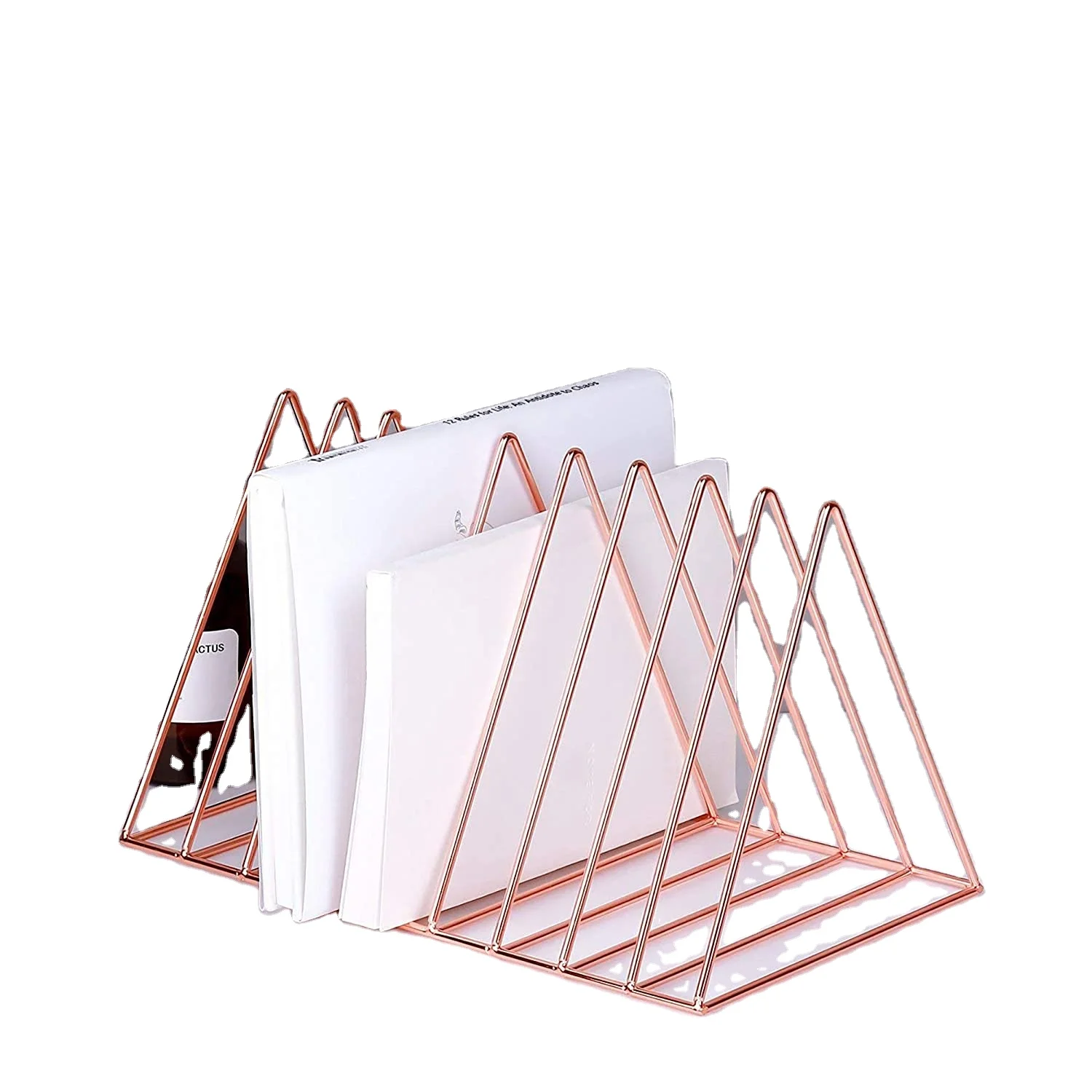 9 слотов для карт треугольник газета журнал держатель настольный держатель для документов папка Органайзер украшение стола