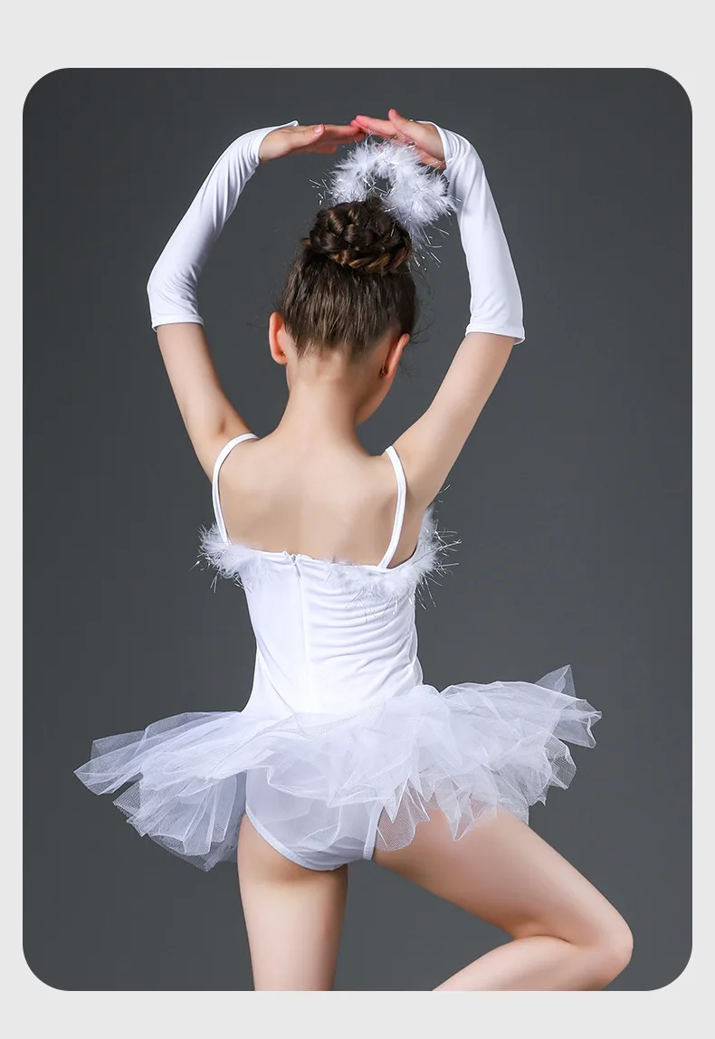 Kids Toddler Girls Professional Costumes Classical Dancing Ballet Tutu skirts for kids