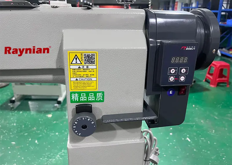 Raynian-8365B high post industrial sewing machine, used for sewing luggage leather industry walking foot sewing machine