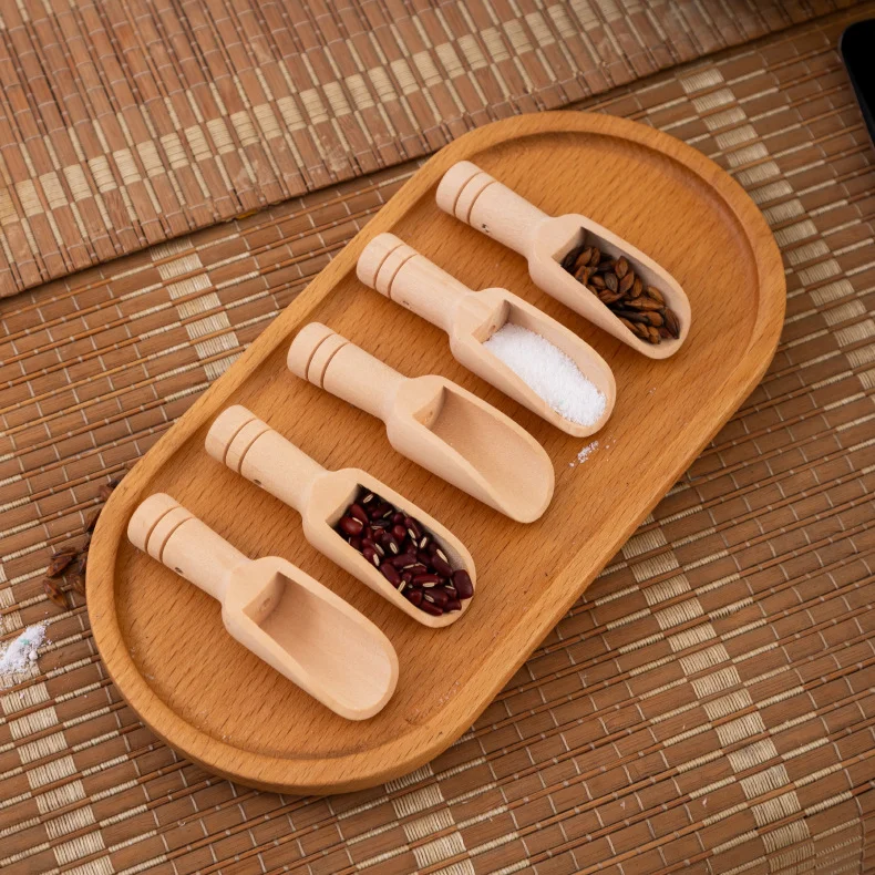 Cheap Price Salt milk powder tea bath salt pet food coffee adjustable wooden measuring spoon