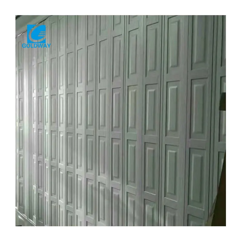Accordion No Perspective Folding Door PVC Internal Plastic Sliding Door Partition Wall