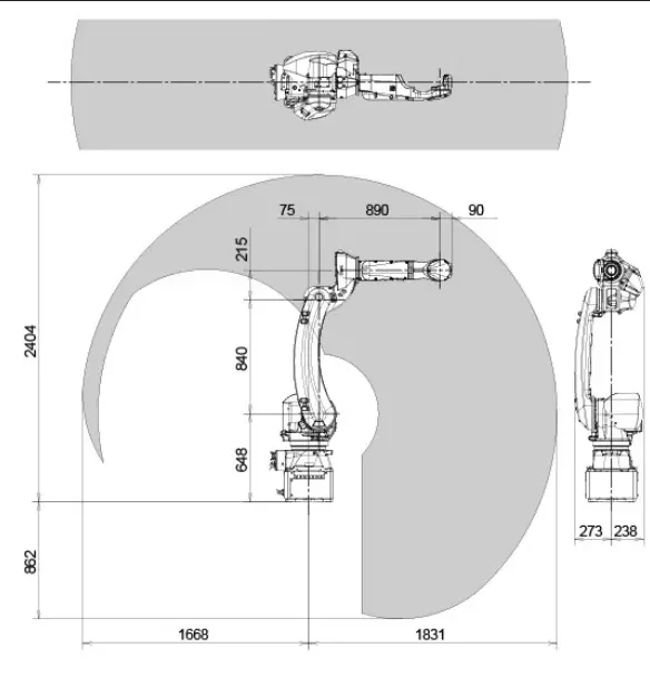 Price Advantage FANUC Collaborative Robot CR-35iB Handling And StackingCobot Robot With CNGBS Customization Gripper For Beer Box