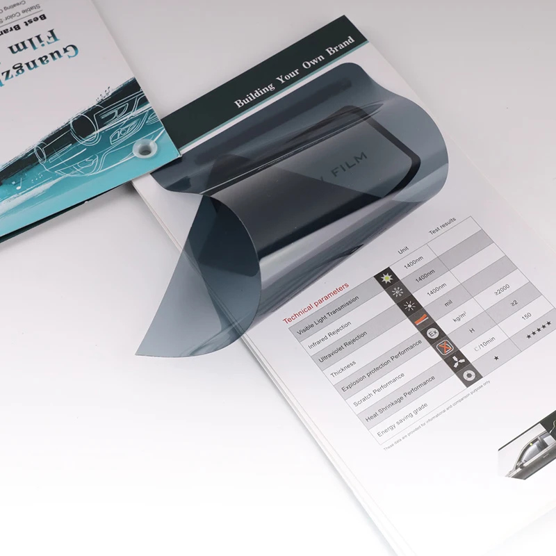 4 Mil Security Window Clear Safety Film 1.52*30m Roll for reduce the damage