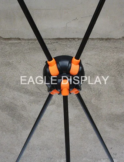 Panda Type X Plastic Frame Floor X Banner Display Stand