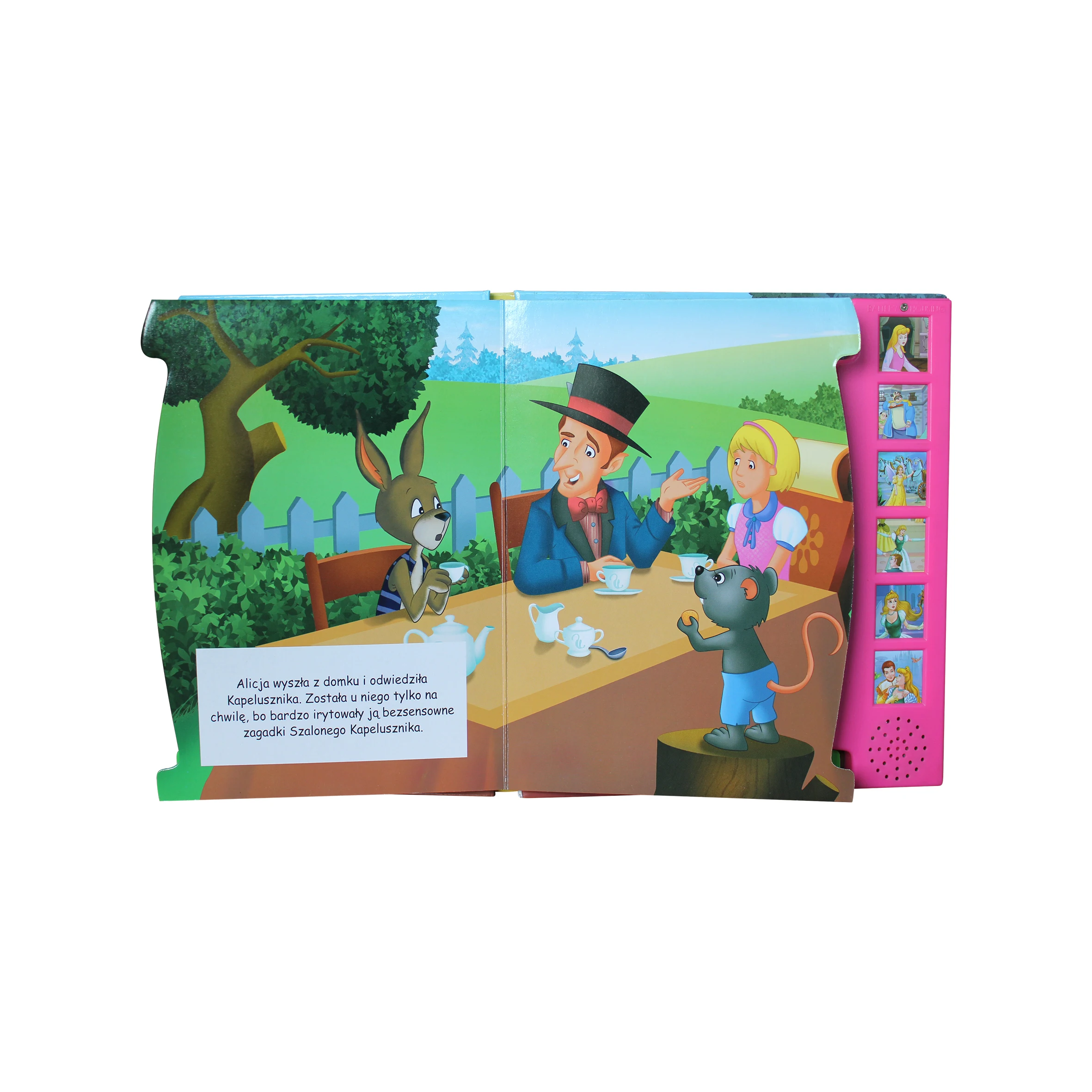 Заводской индивидуальный звуковой модуль для раннего образования, мультяшная книга