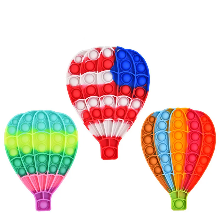 Simple Anti Stress Relief Push Bubble Pack Pops Kids New Fidget Sensory Toy Pop Fidget Toys Set