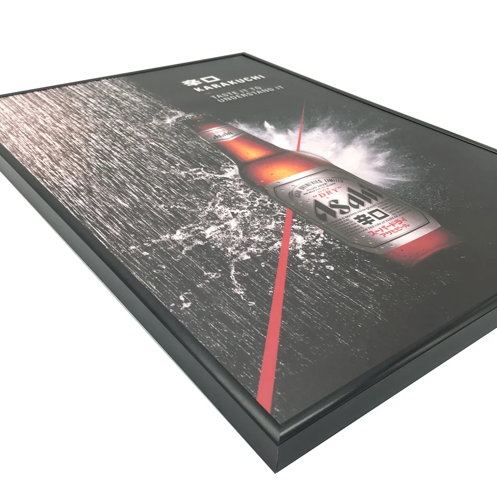 customized  POP EL animated advertisement for product promotion with high brightness and long lifetime