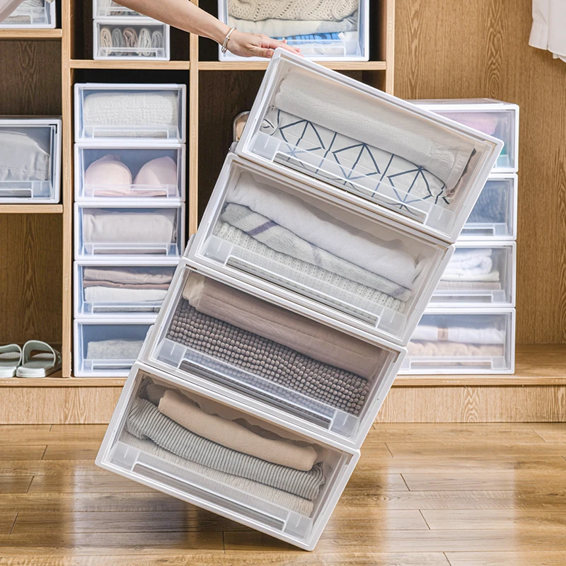 Boxes Organizers & Bins Box Storages Drawers Drawer Toy Organizer Clothes PP Shoe Closet Organization Storage