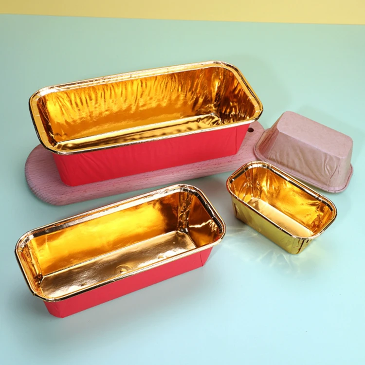 Disposable Oil Proof Paper Cake Square Large Coated Baking Cake Paper Tray