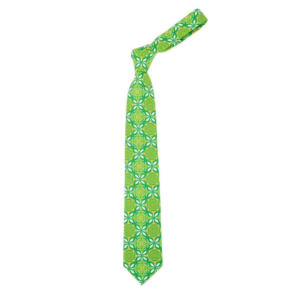 JinBan Repreve RPET Fabric Logo Digital Printing Ties Men Necktie