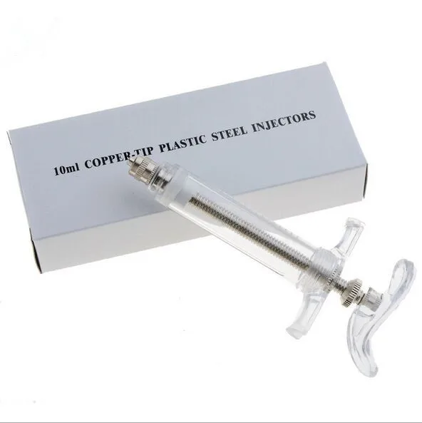 Order directly Plastic Steel Veterinary Syringe 10ml