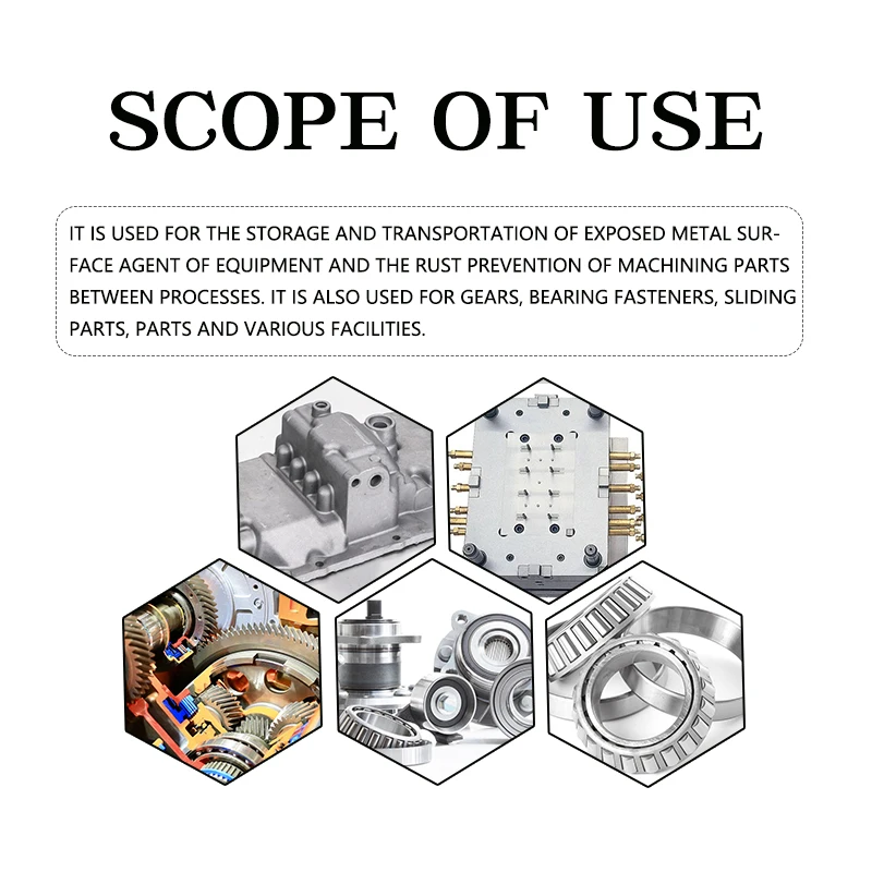 Liquid Anti-rust Spray Metal Tools Anti-rust Spray 500ml Green Metal Tools and Parts Green Rust Inhibitor