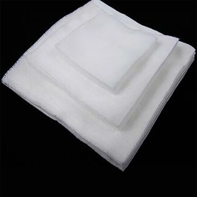 24x20 Mesh 10x20cm Size Made of 100% Cotton Yarn Gauze Swab