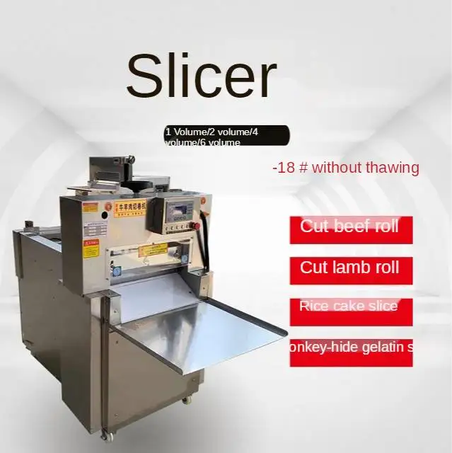Best Quality Commercial Poultry Bacon Beef Horse Buffalo Frozen Meat Dicer Cutting Machine