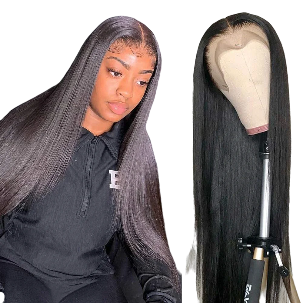 AMZhair Cheap 13*6 Lace Front Wig Preplucked Full Lace Human Hair Wigs For Black Women Raw Indian Hair 13X4 Hd Lace Frontal Wig