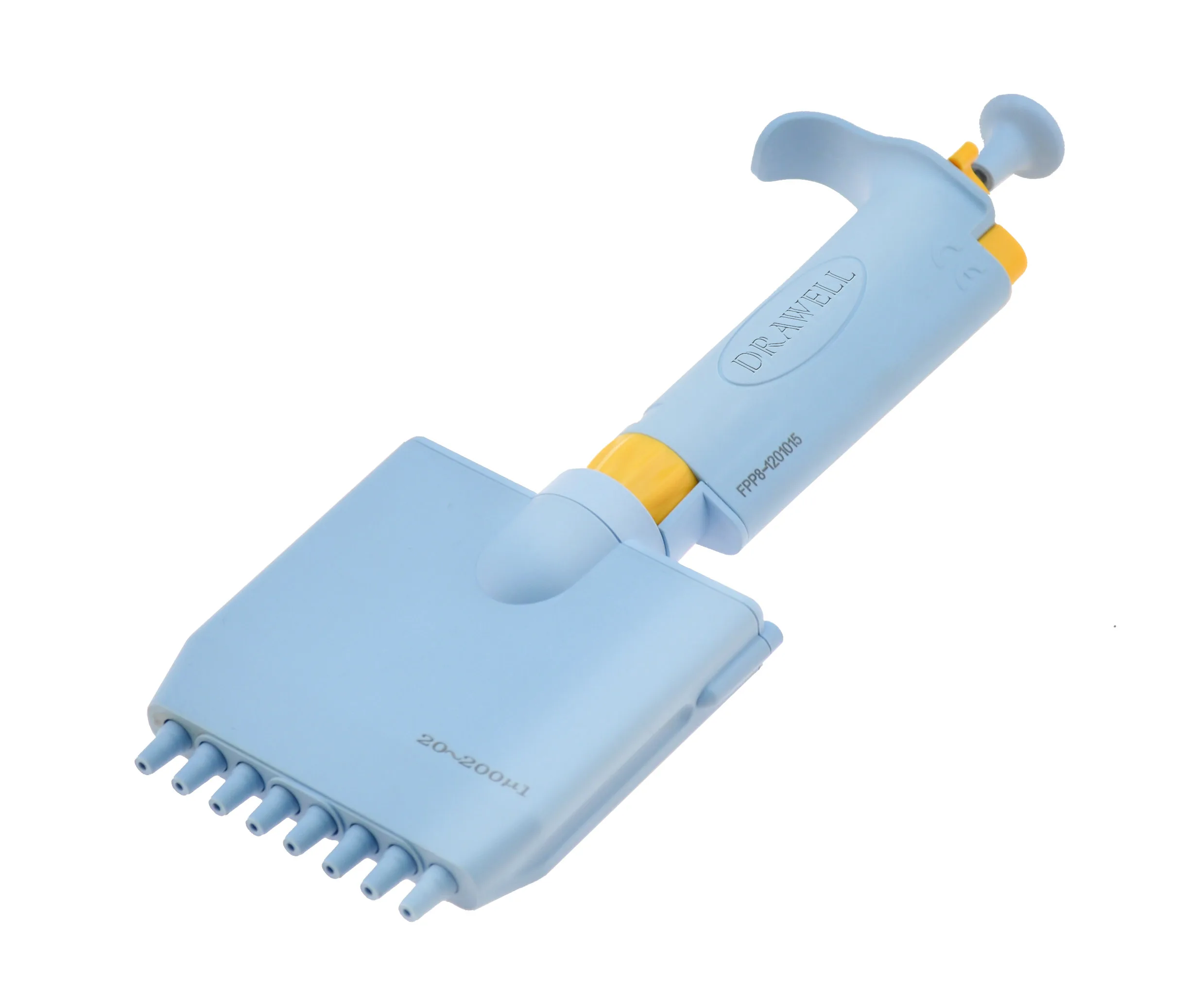 30-300ul Adjustable And Autoclavable Multi 8 Channel Multichannel Pipettor Pipette
