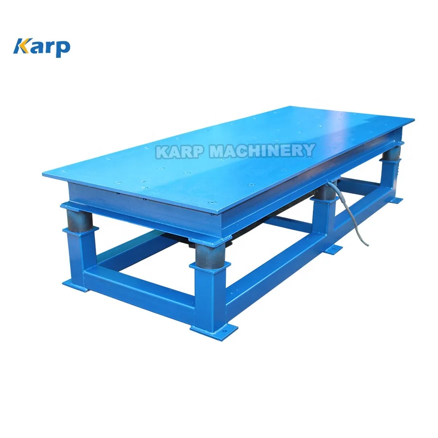 Paver Block Vibrating Table Price Table Vibrator For Compaction Of Concrete Mold
