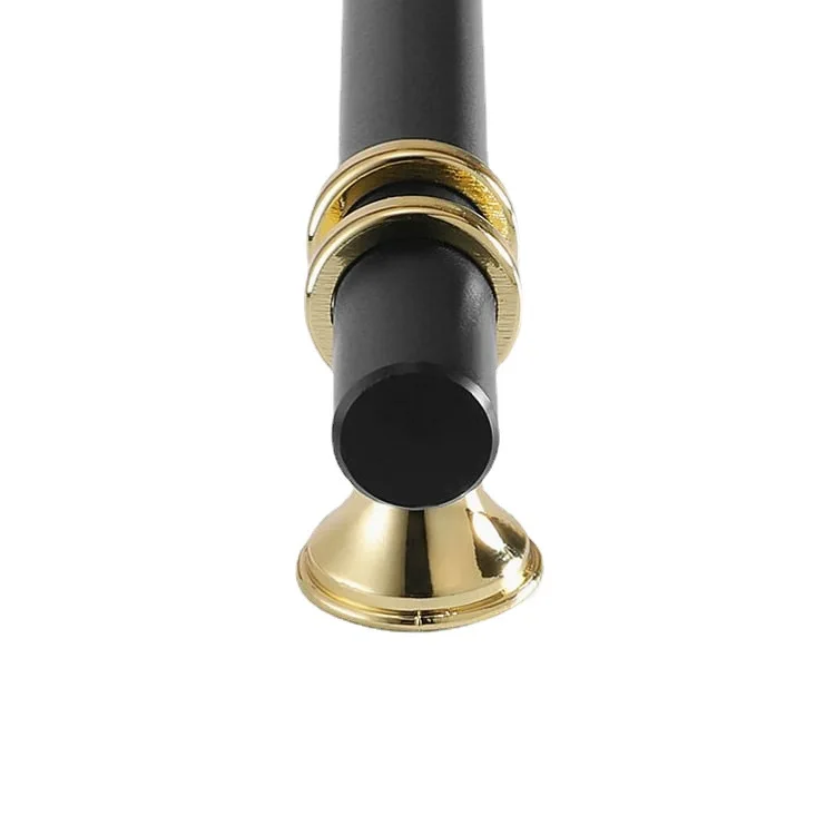 Modern Aluminium Black Gold Door Handles Kitchen Cabinet Handles Solid Drawer Knobs Fashion Furniture Handle Hardware