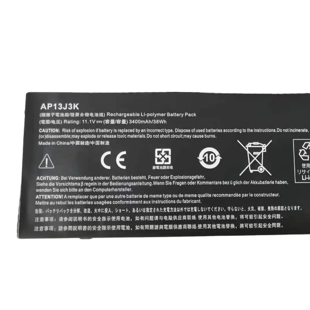 Совершенно новый аккумулятор AP13J3K 45 Втч для Acer Chromebook C720 C720P C740 KT.00303.001