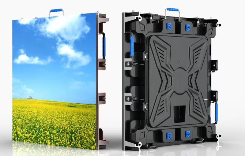 P2.5 Indoor aluminum cbainet 640*640mm Rental LED Video Wall