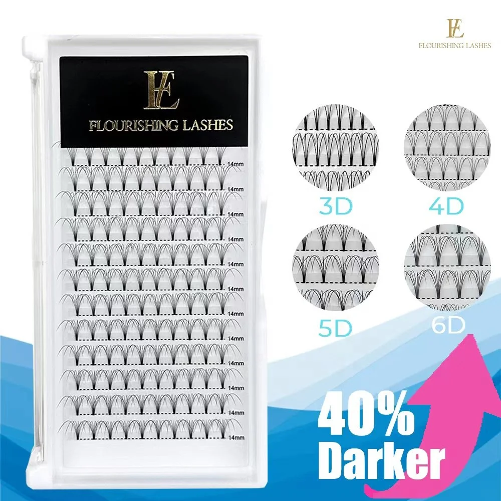 0.07mm 0.1mm Premade Fans Lashes Eyelashes False Eyelashes Samples Handmade Volume Lashes Products False Free Natural Hand Made