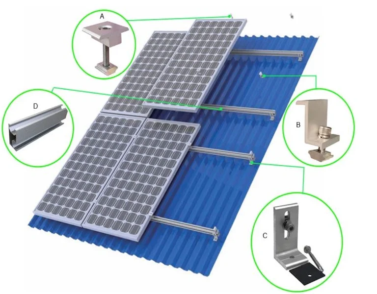 roof mounted solar panels