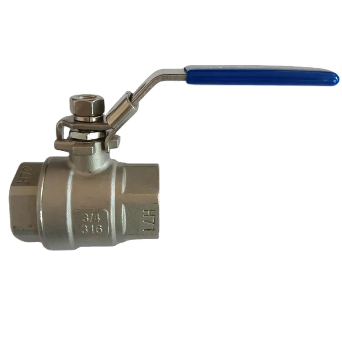 Stainless steel 2pc ball valve