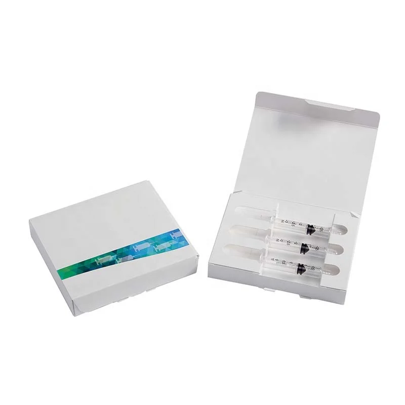 Medical Products packaging Box Eco-friendly Paper Syringe Packaging Box injection syringe custom packaging box