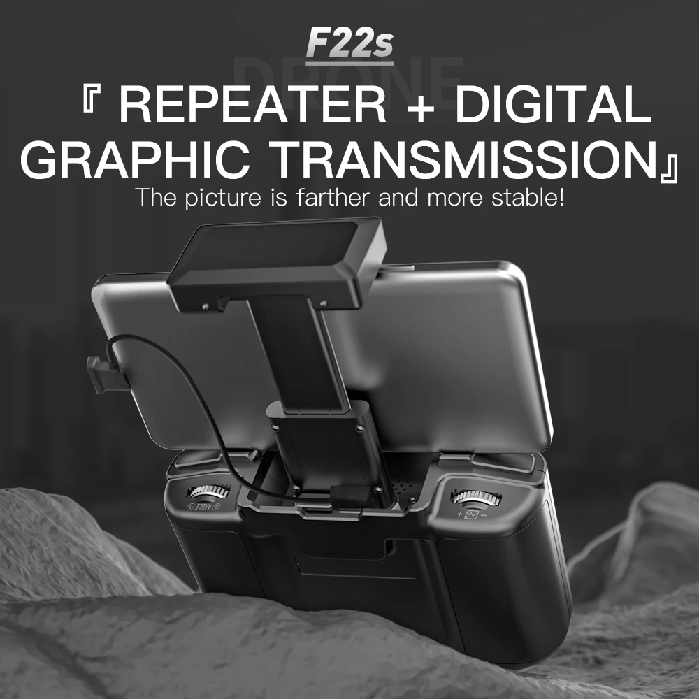 SJRC F22S 4K PRO F22 4K PRO Drone 2 -Axis Gimbal GPS 4K Dual Camera Distance 3.5KM 11.1V 3500mAh Quadcopter 2x Battery Version