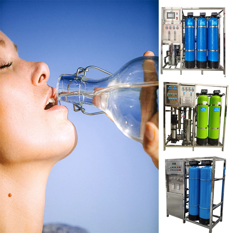 automation Small Water Treatment Equipment RO Reverse Osmosis Filtration System Drinking Water Treatment Machine