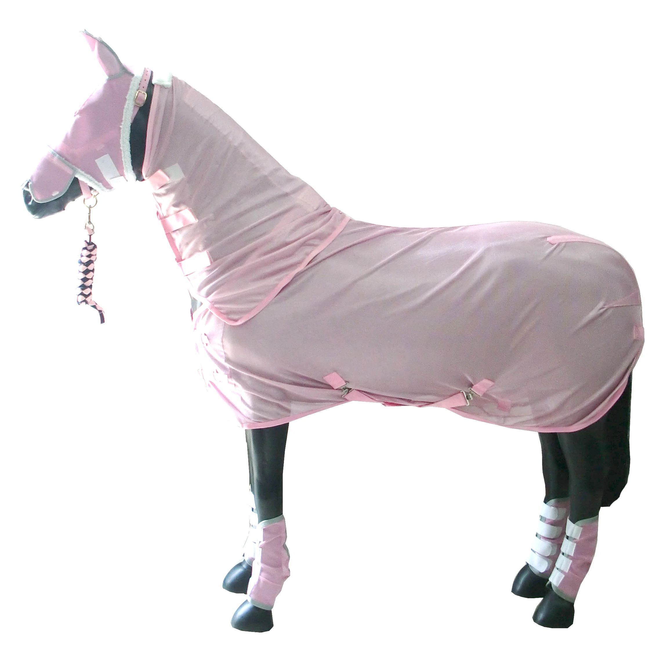Wholesale High Quality Custom Design Mesh Horse Clothes Summer Horse Fly Rugs Combo Fly Sheets